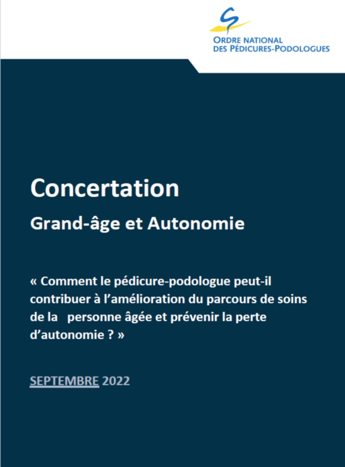 Contribution à la Concertation Grand-âge et Autonomie